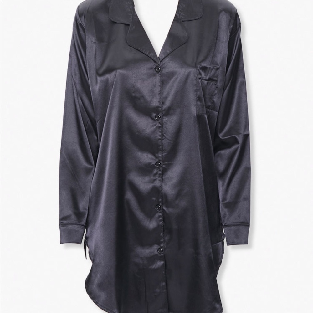 Satin Lounge Shirt
